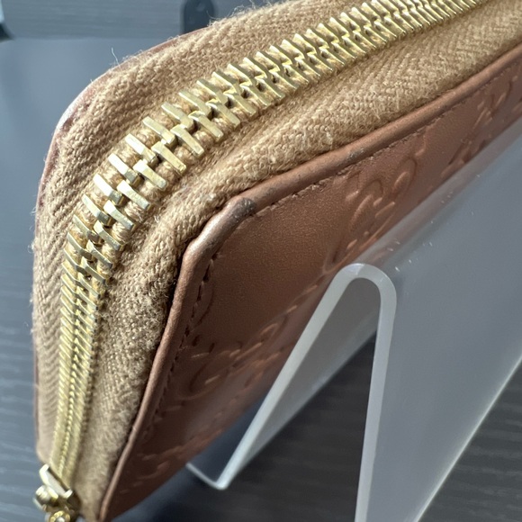 Vintage Gucci Interlocking GG Leather Continental Wallet - Picture 9 of 17